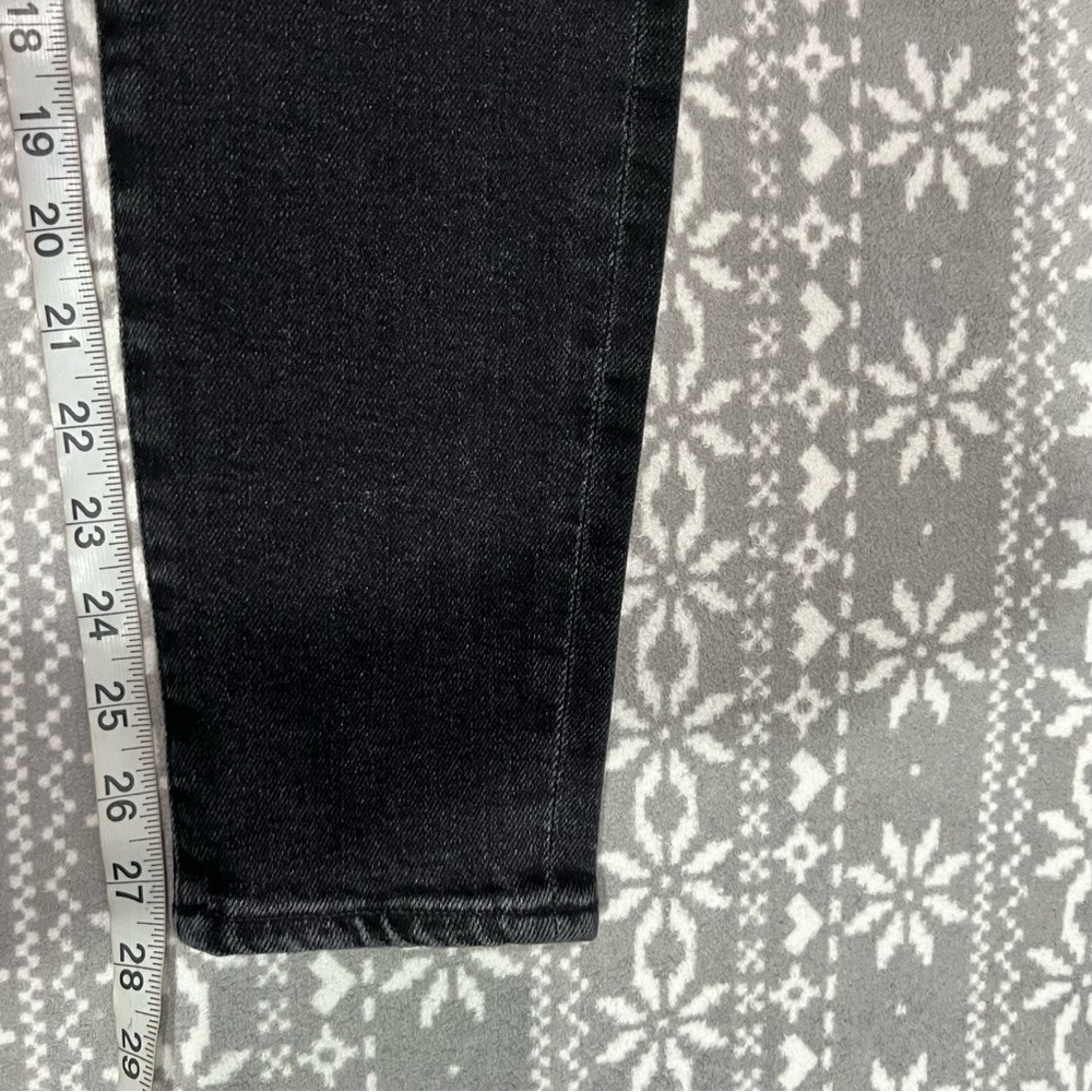 NWT AGOLDE Sophie Mid Rise Distressed Ankle Skinny Jeans Trademark 26‎ - Picture 10 of 12